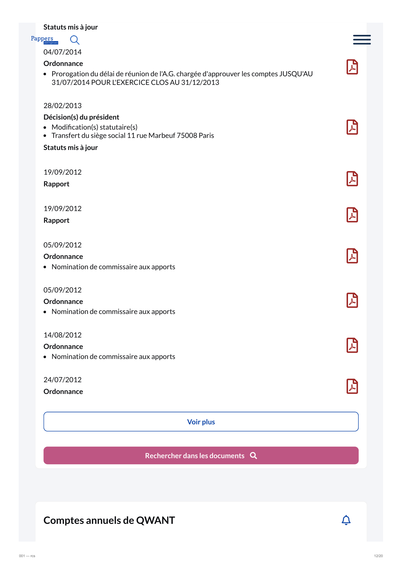 Capture 001 - Registre RCS et BODACC de Qwant - page 12 sur 20