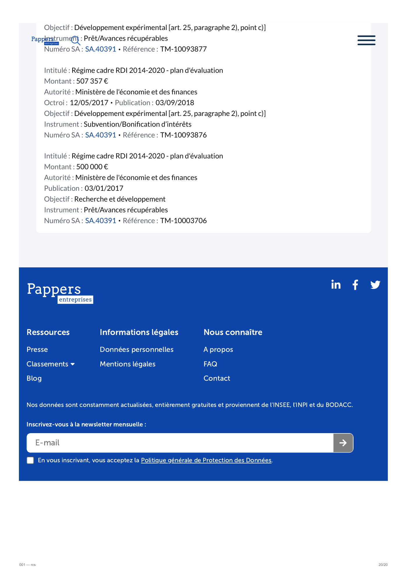 Capture 001 - Registre RCS et BODACC de Qwant - page 20 sur 20