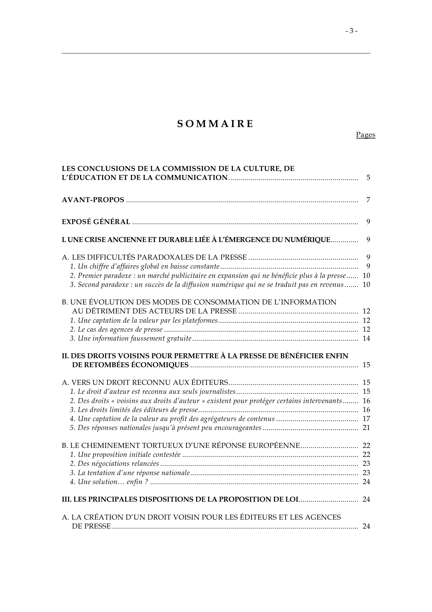 Capture 003 - Rapport du Sénat de 2019 - page 3 sur 78