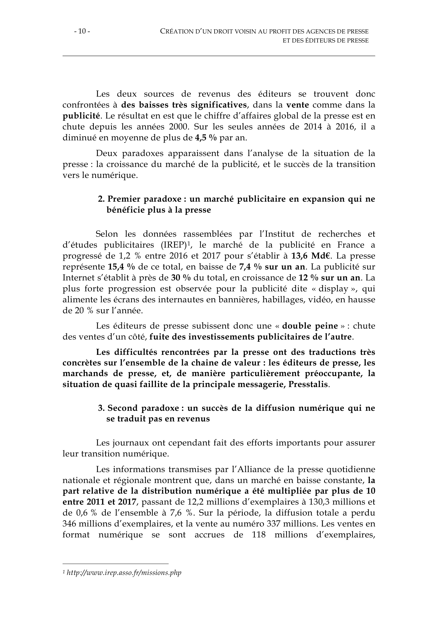 Capture 003 - Rapport du Sénat de 2019 - page 10 sur 78