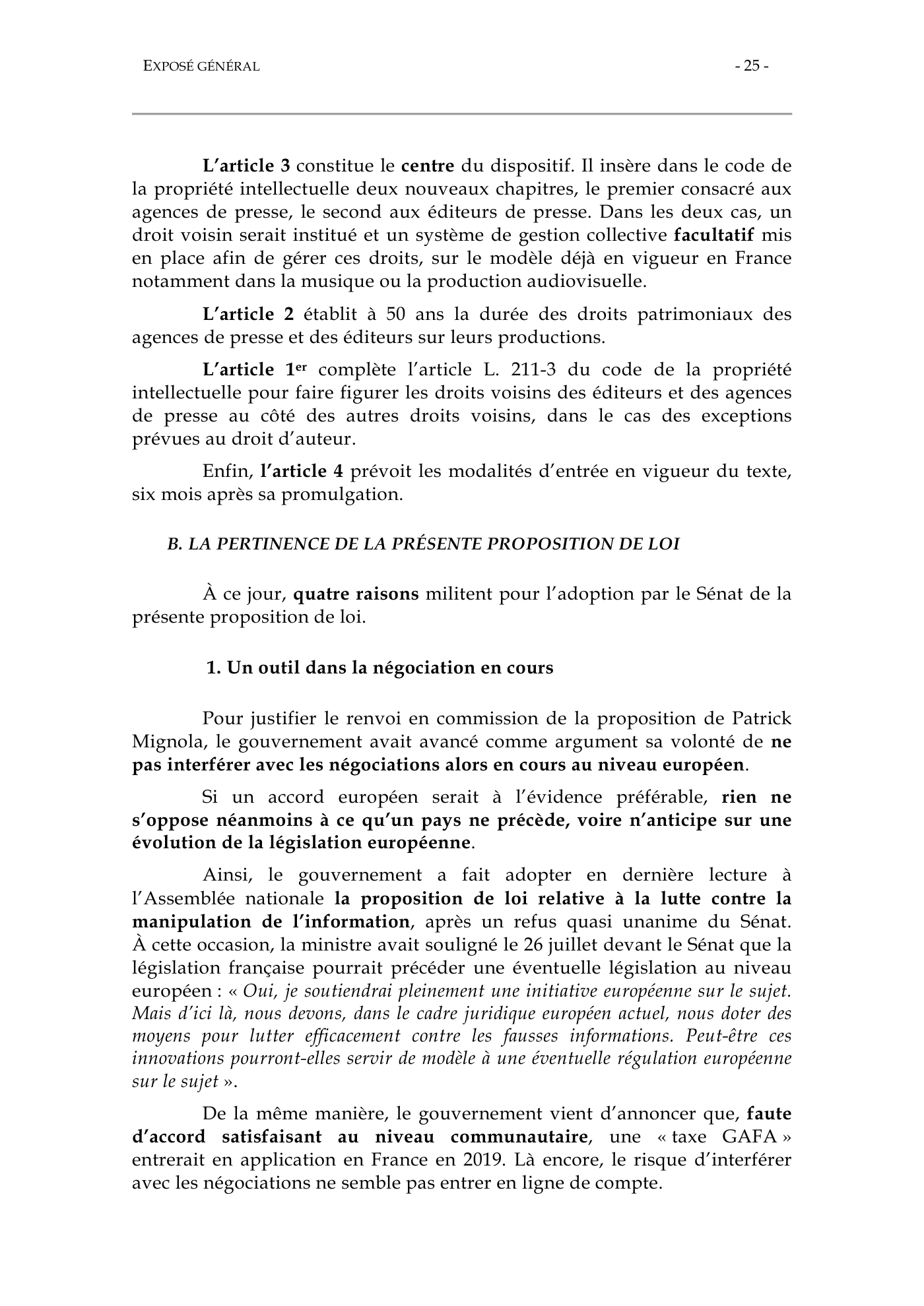 Capture 003 - Rapport du Sénat de 2019 - page 25 sur 78