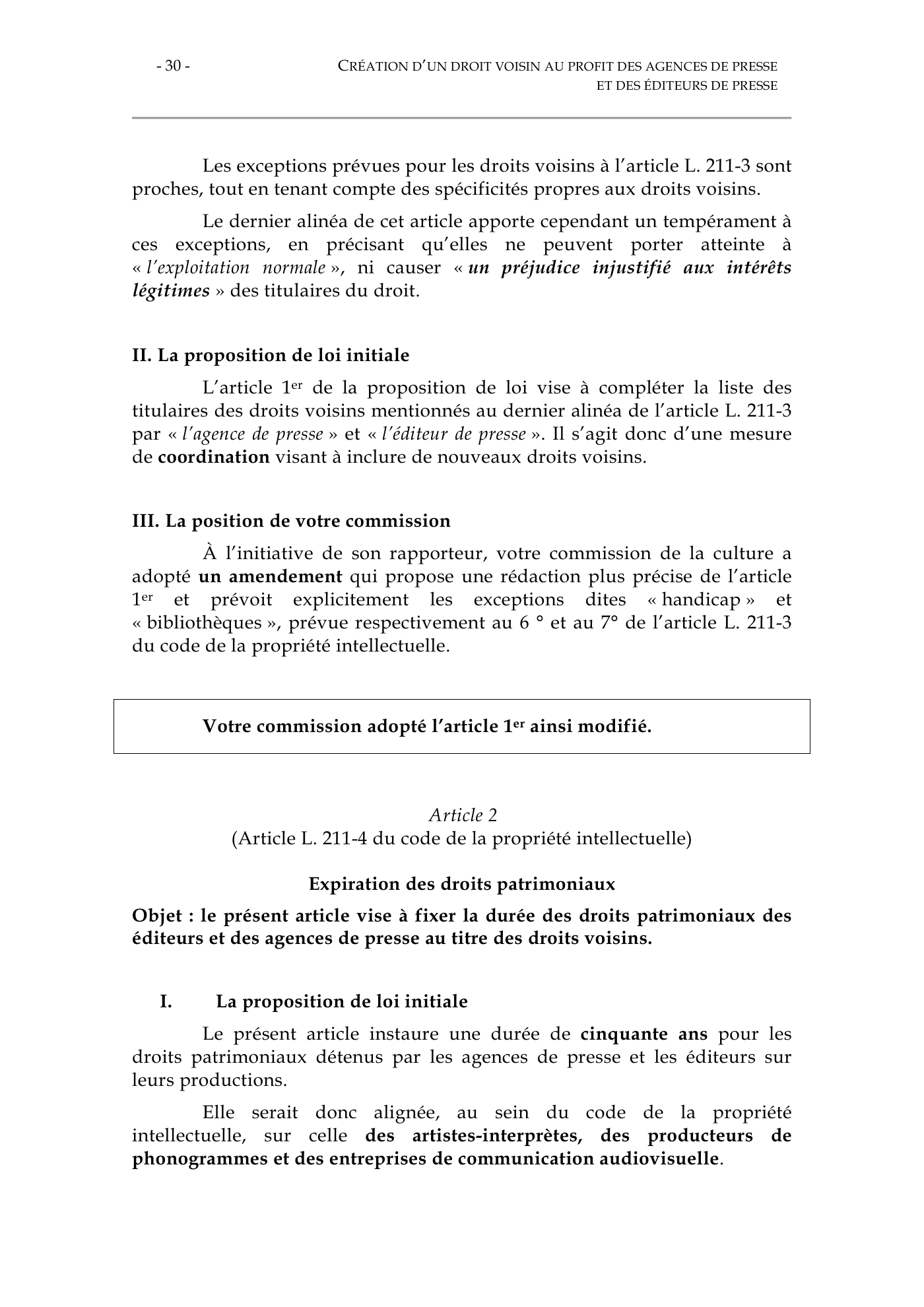 Capture 003 - Rapport du Sénat de 2019 - page 30 sur 78