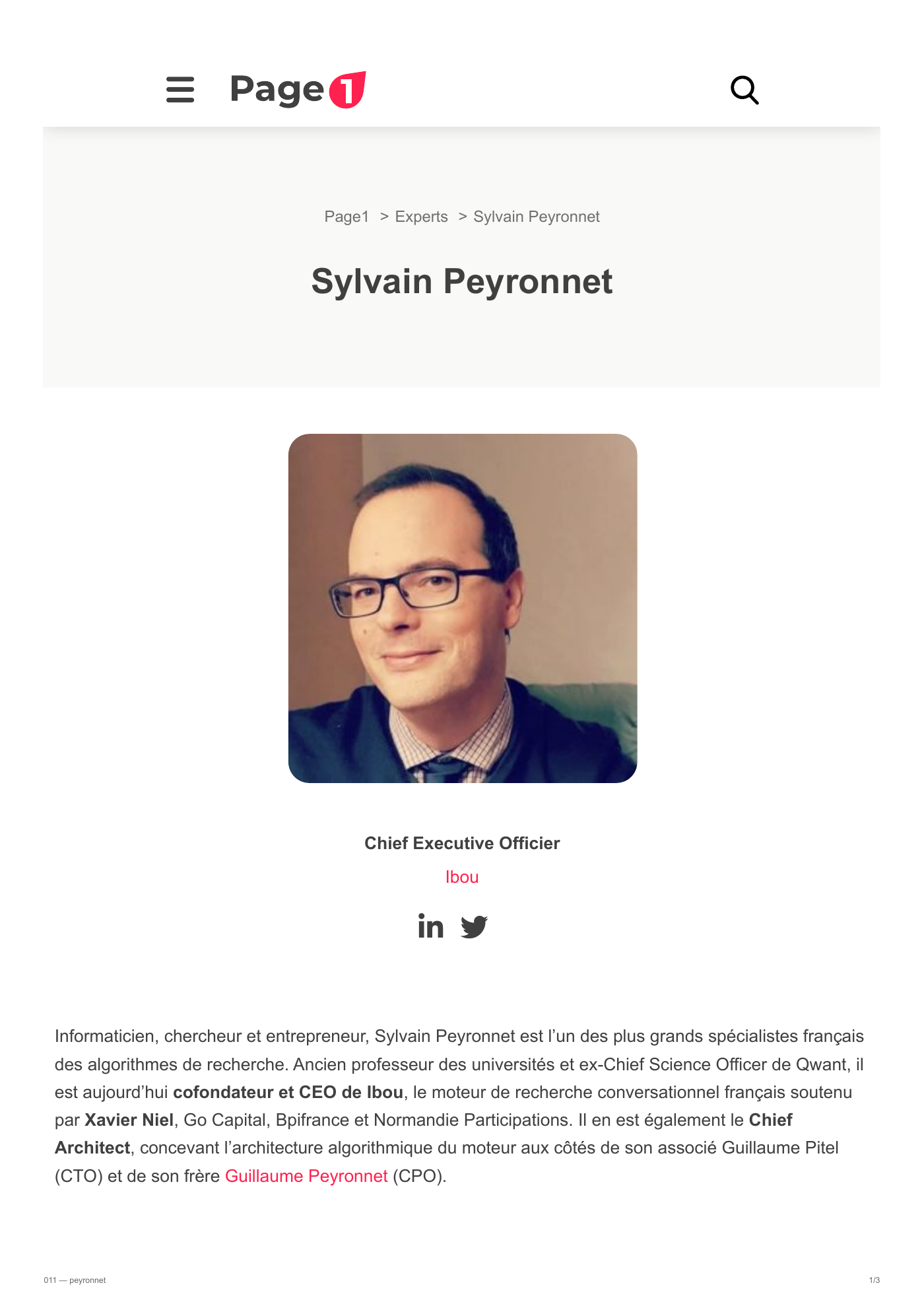 Capture 011 - Parcours professionnel de Sylvain Peyronnet - page 1 sur 3