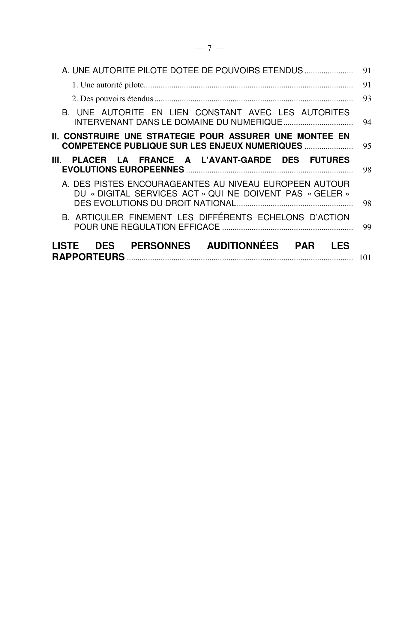 Capture 015 - Rapport de l'Assemblée nationale de 2020 - page 7 sur 104