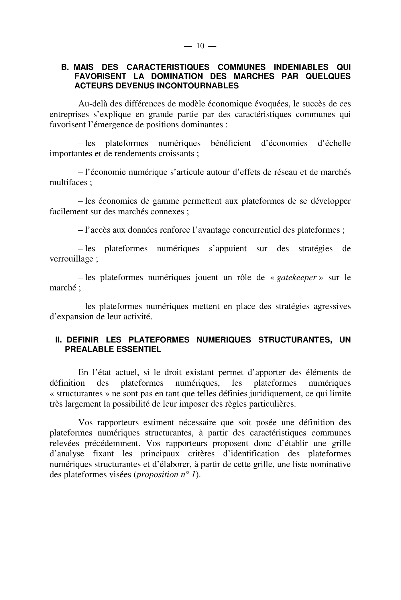 Capture 015 - Rapport de l'Assemblée nationale de 2020 - page 10 sur 104