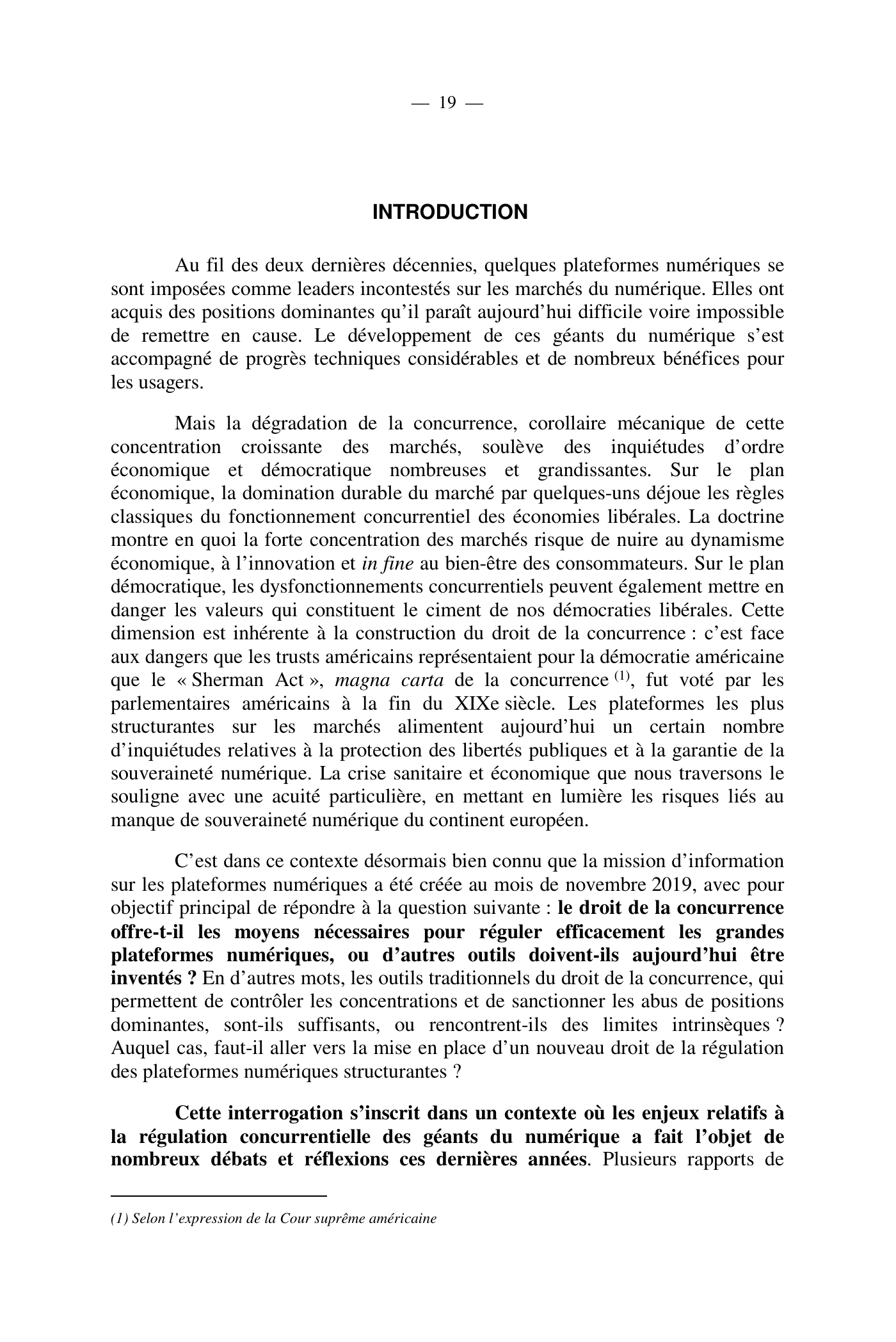 Capture 015 - Rapport de l'Assemblée nationale de 2020 - page 19 sur 104