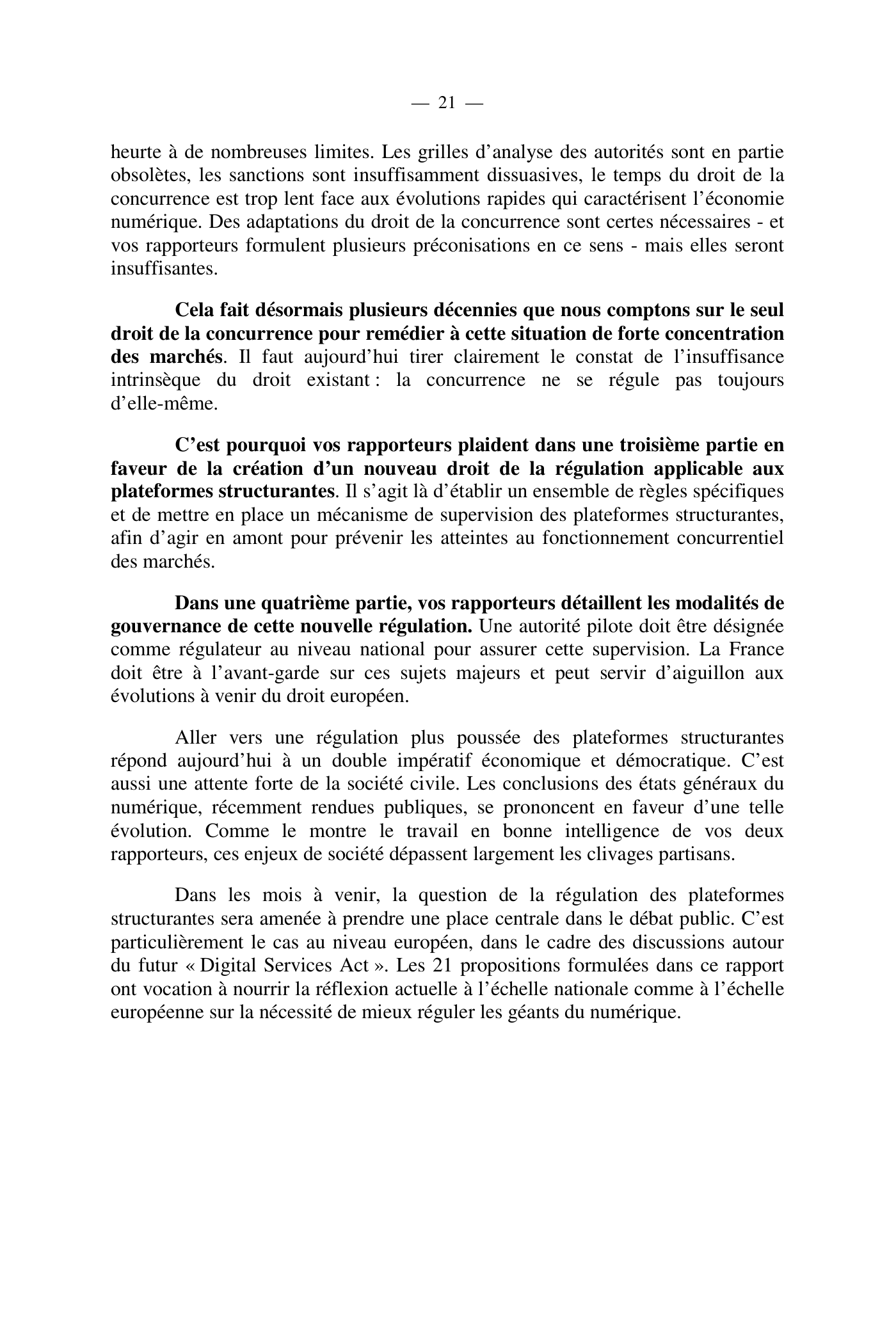 Capture 015 - Rapport de l'Assemblée nationale de 2020 - page 21 sur 104