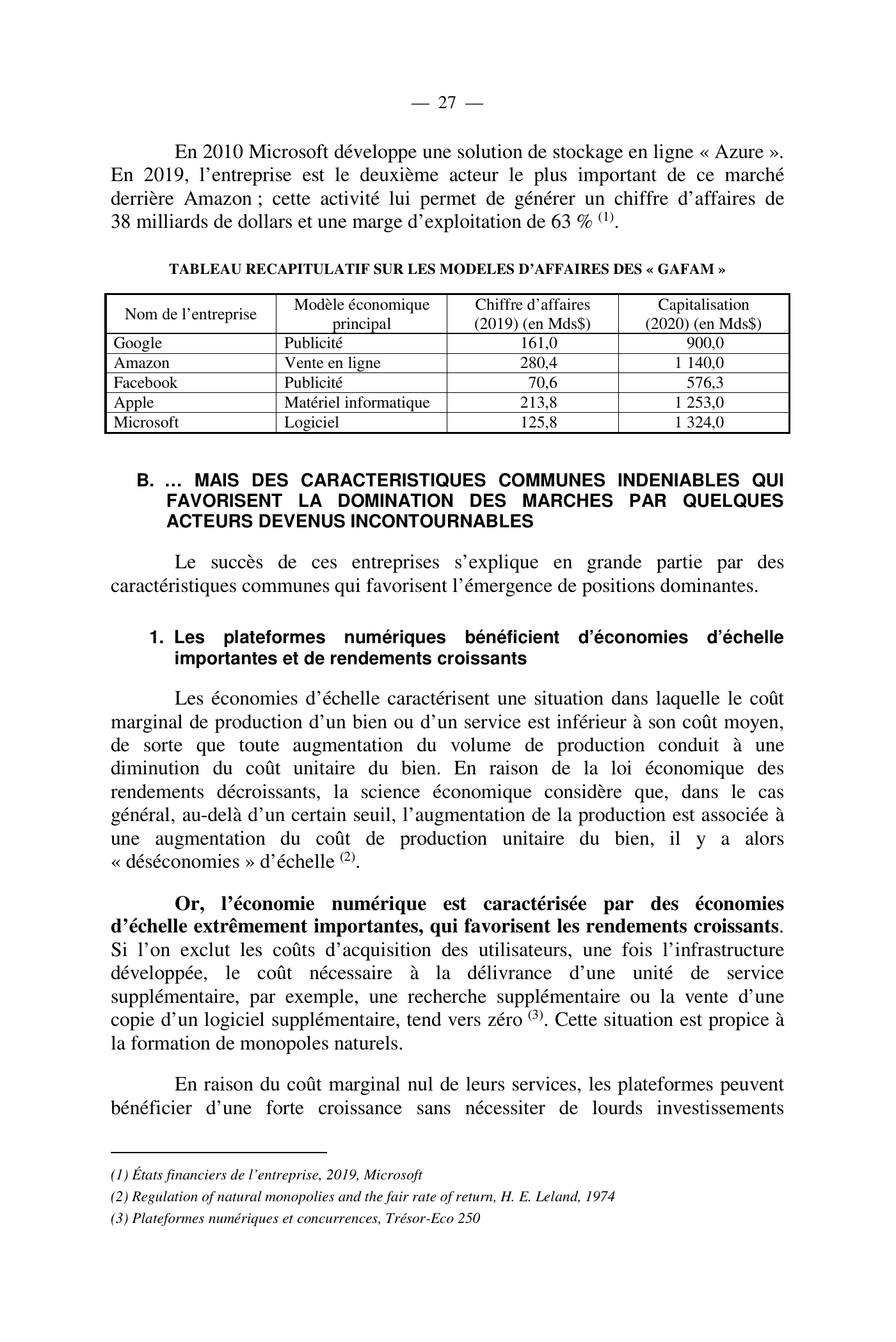 Capture 015 - Rapport de l'Assemblée nationale de 2020 - page 27 sur 104