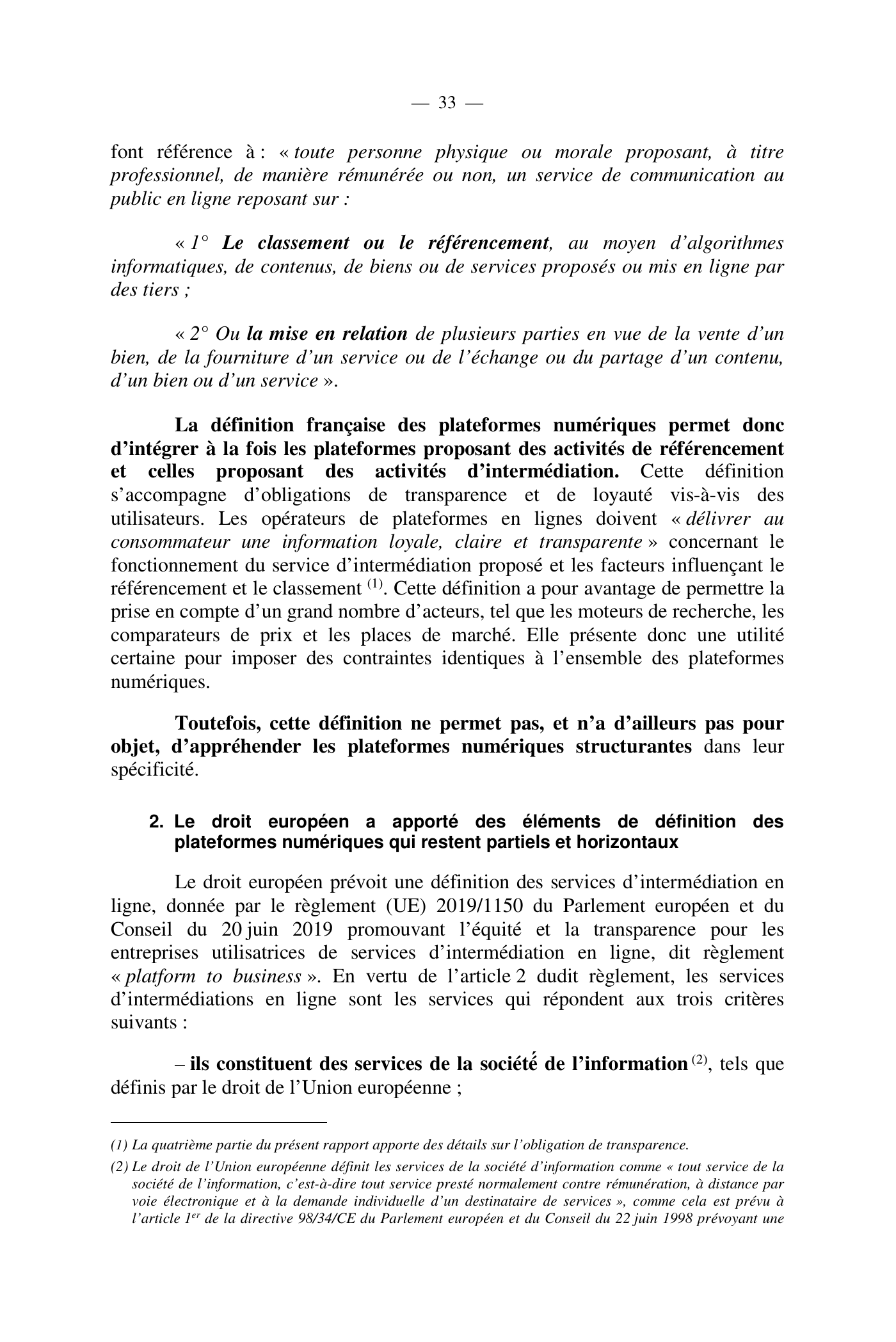 Capture 015 - Rapport de l'Assemblée nationale de 2020 - page 33 sur 104