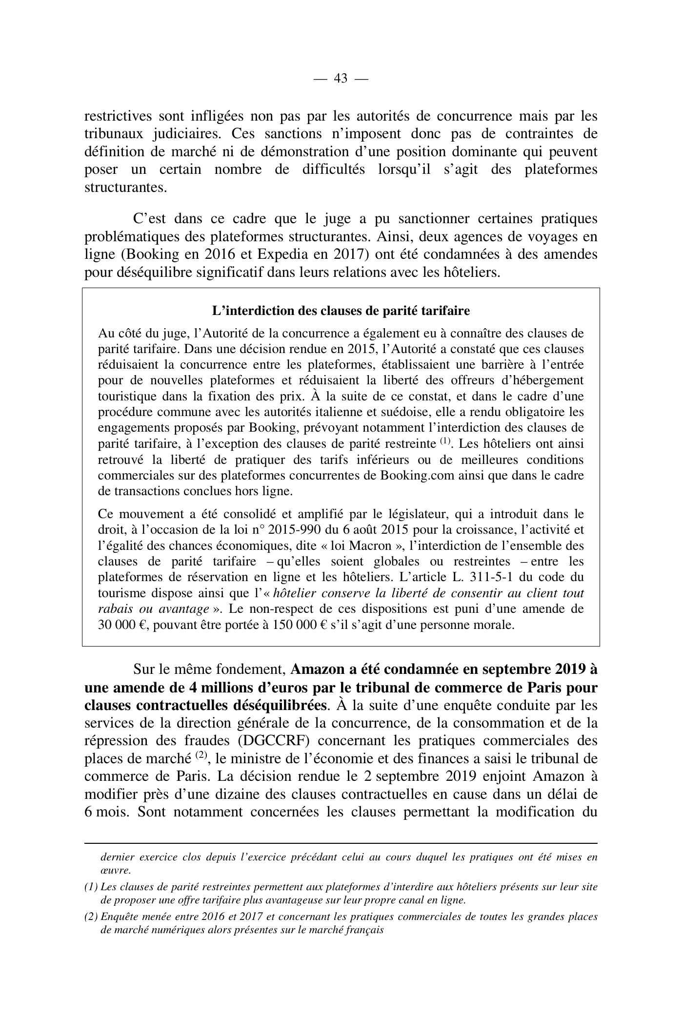 Capture 015 - Rapport de l'Assemblée nationale de 2020 - page 43 sur 104