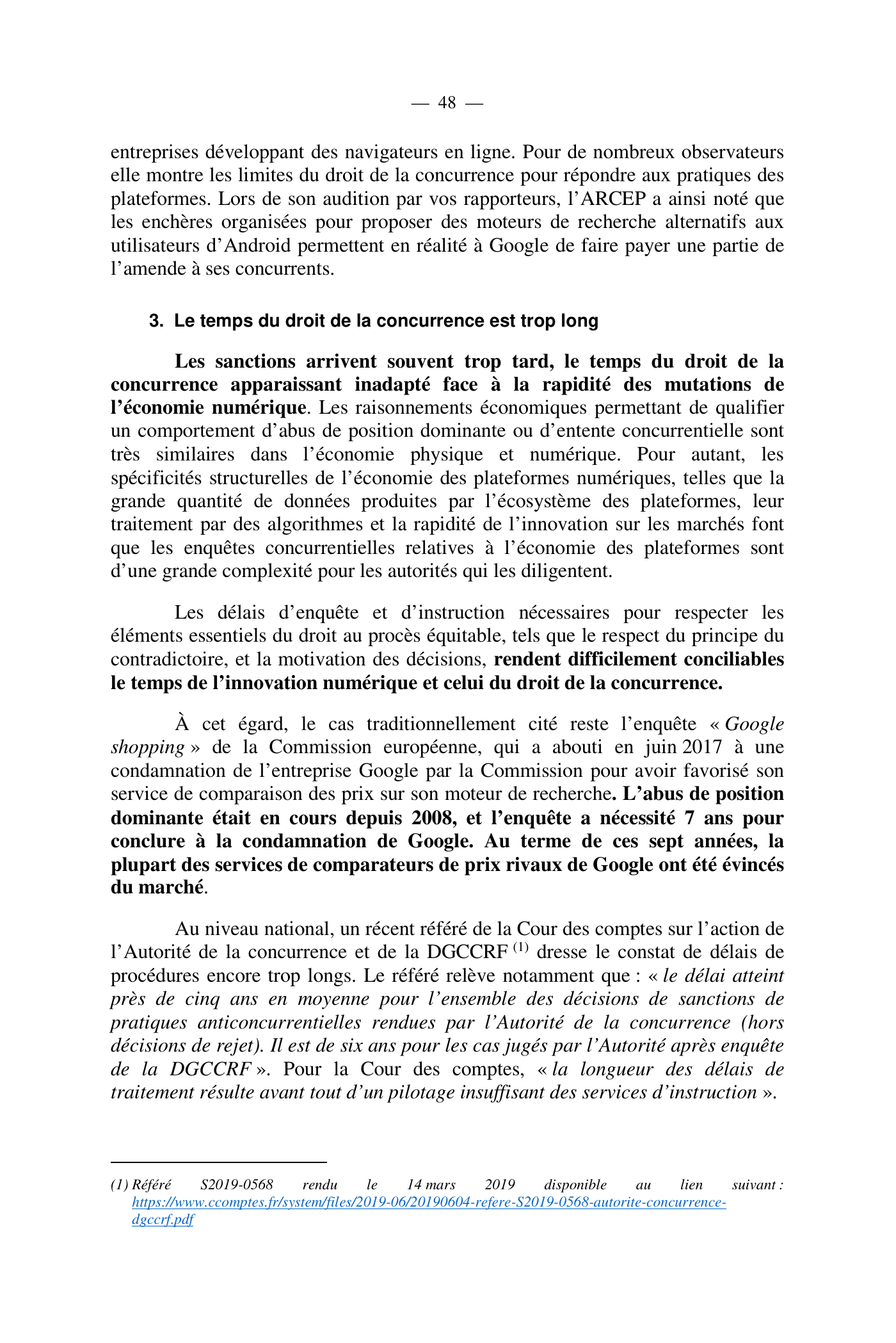 Capture 015 - Rapport de l'Assemblée nationale de 2020 - page 48 sur 104