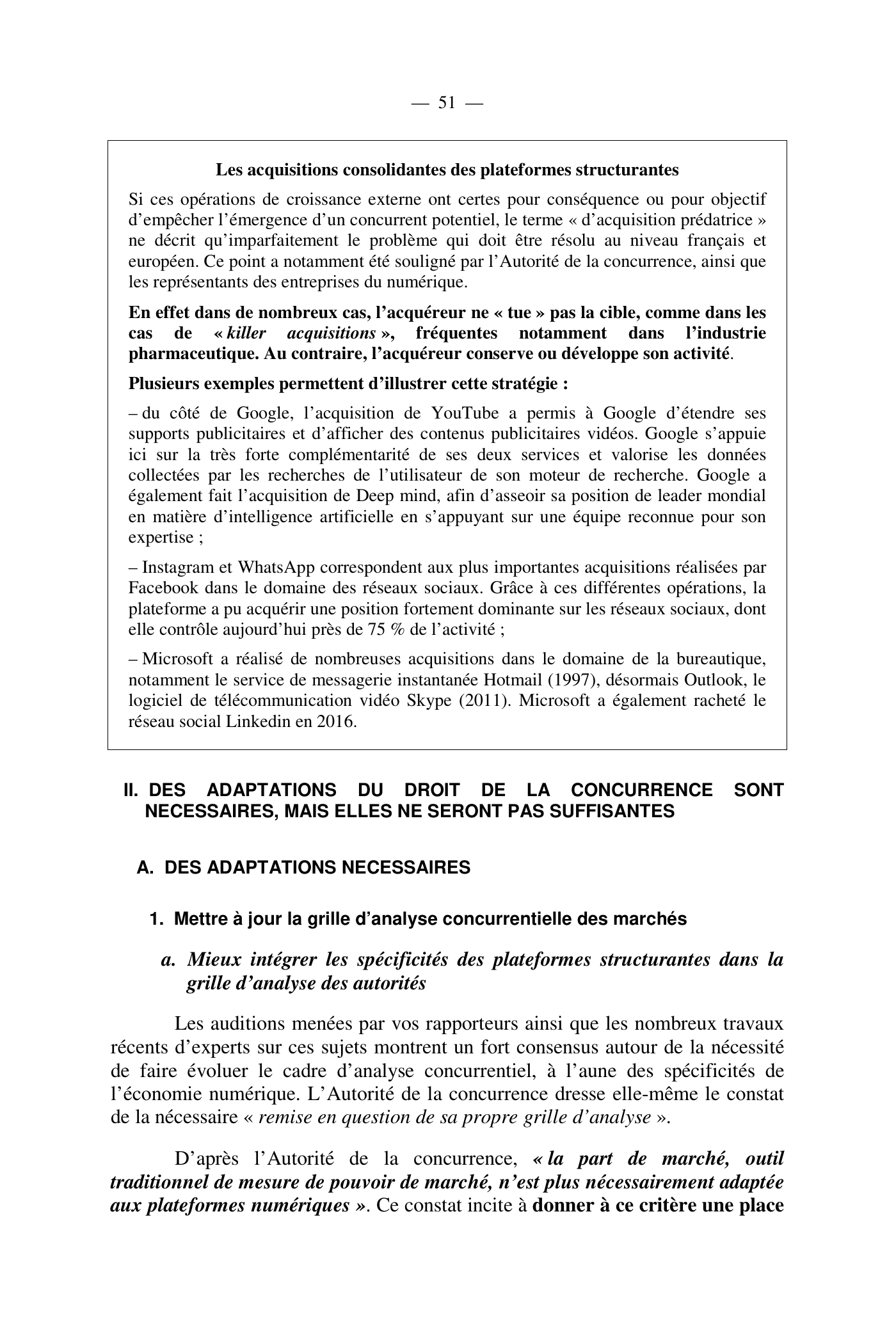Capture 015 - Rapport de l'Assemblée nationale de 2020 - page 51 sur 104