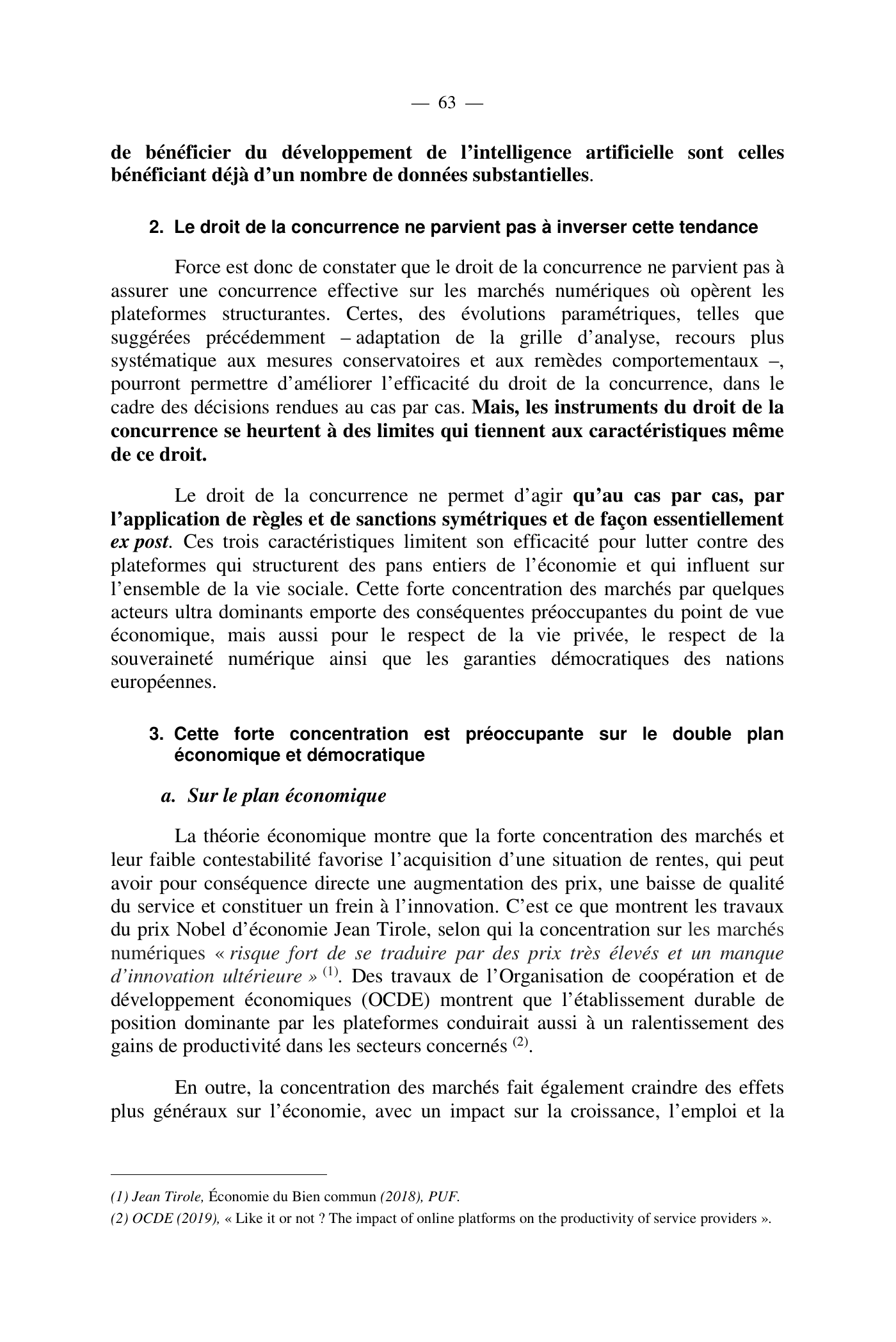 Capture 015 - Rapport de l'Assemblée nationale de 2020 - page 63 sur 104