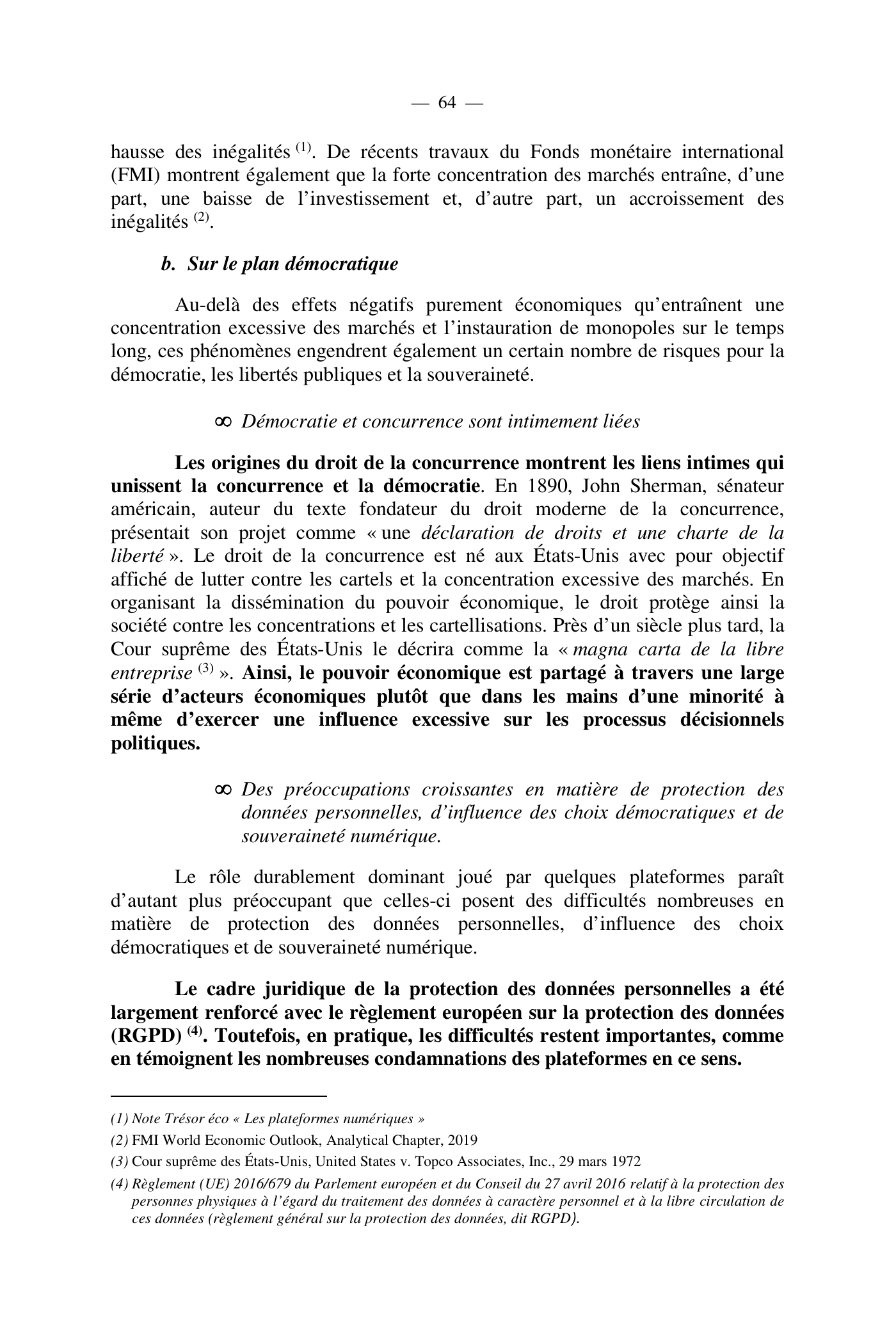 Capture 015 - Rapport de l'Assemblée nationale de 2020 - page 64 sur 104