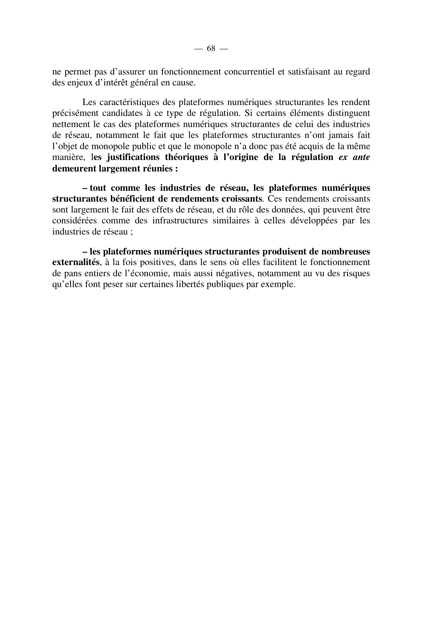 Capture 015 - Rapport de l'Assemblée nationale de 2020 - page 68 sur 104