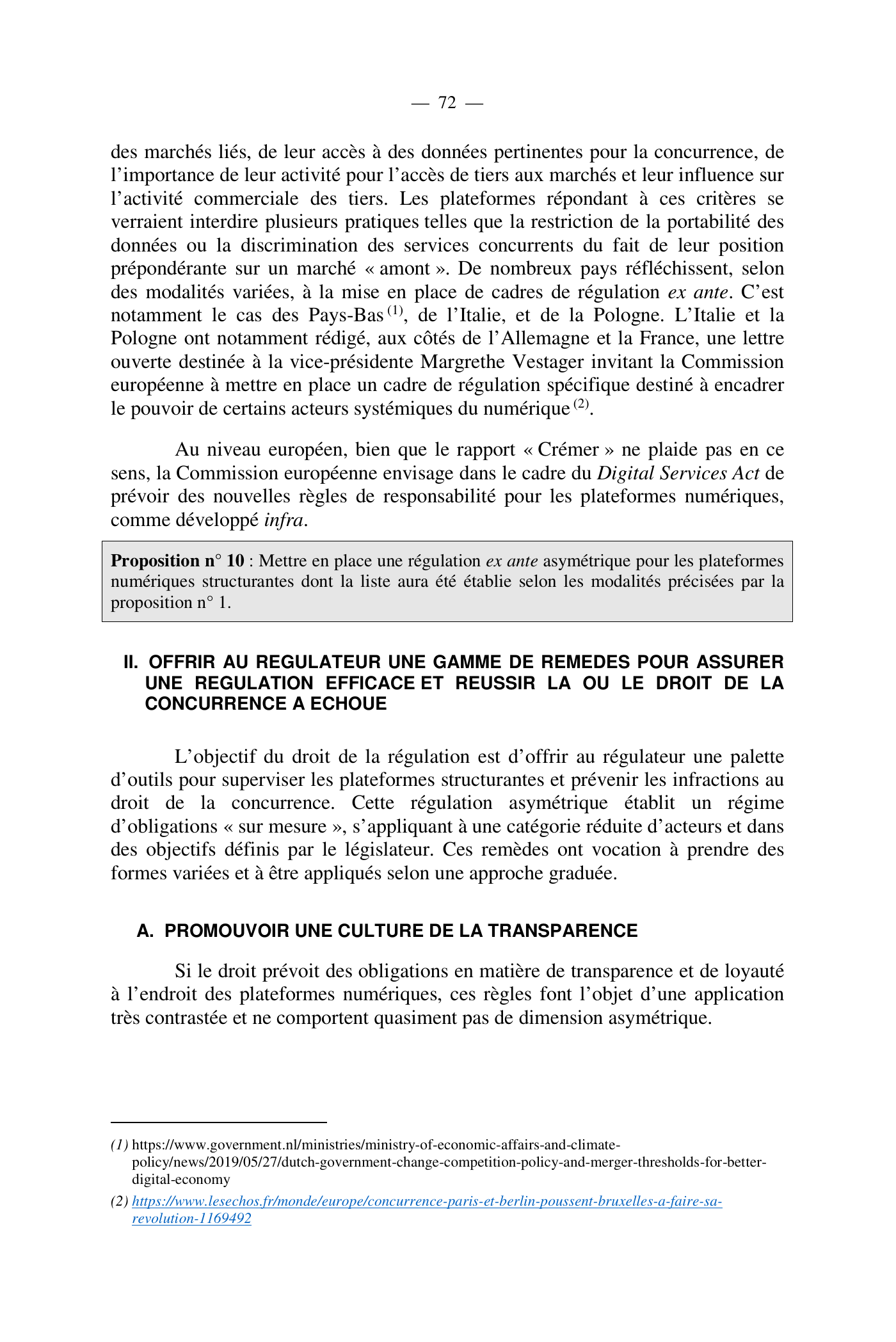 Capture 015 - Rapport de l'Assemblée nationale de 2020 - page 72 sur 104