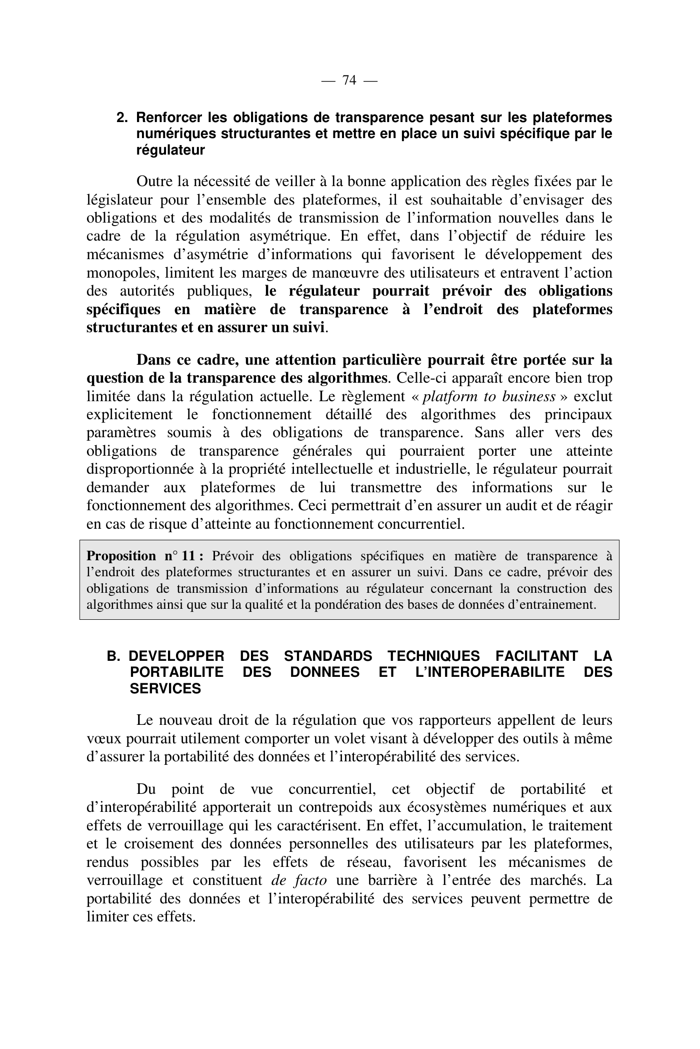 Capture 015 - Rapport de l'Assemblée nationale de 2020 - page 74 sur 104