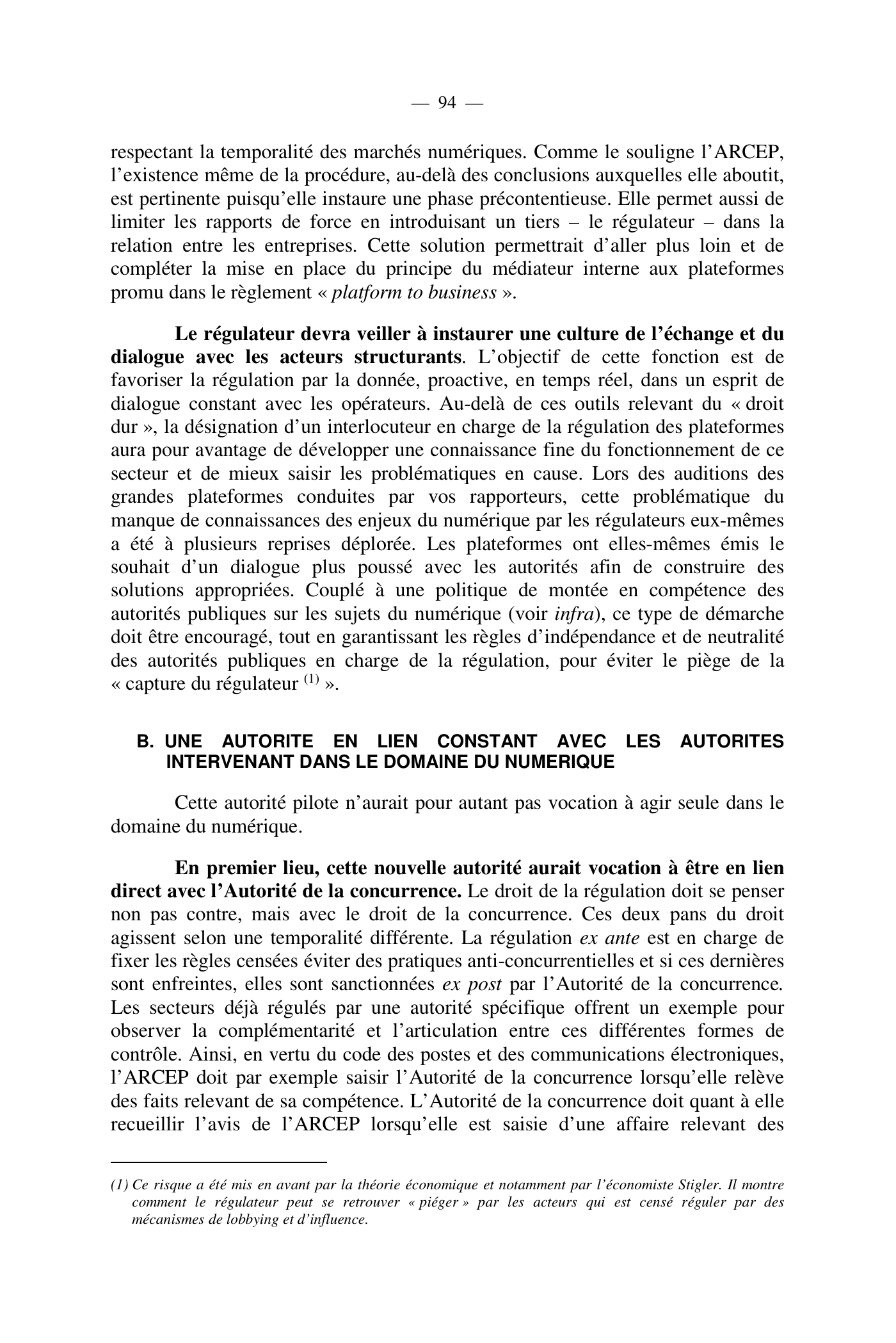 Capture 015 - Rapport de l'Assemblée nationale de 2020 - page 94 sur 104