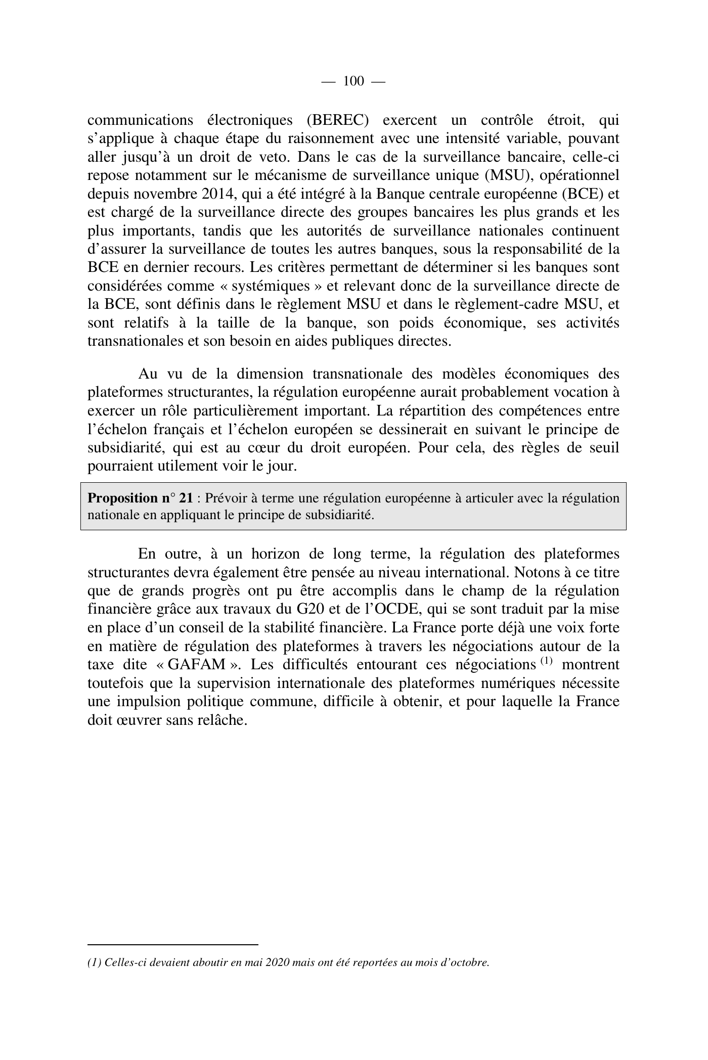Capture 015 - Rapport de l'Assemblée nationale de 2020 - page 100 sur 104