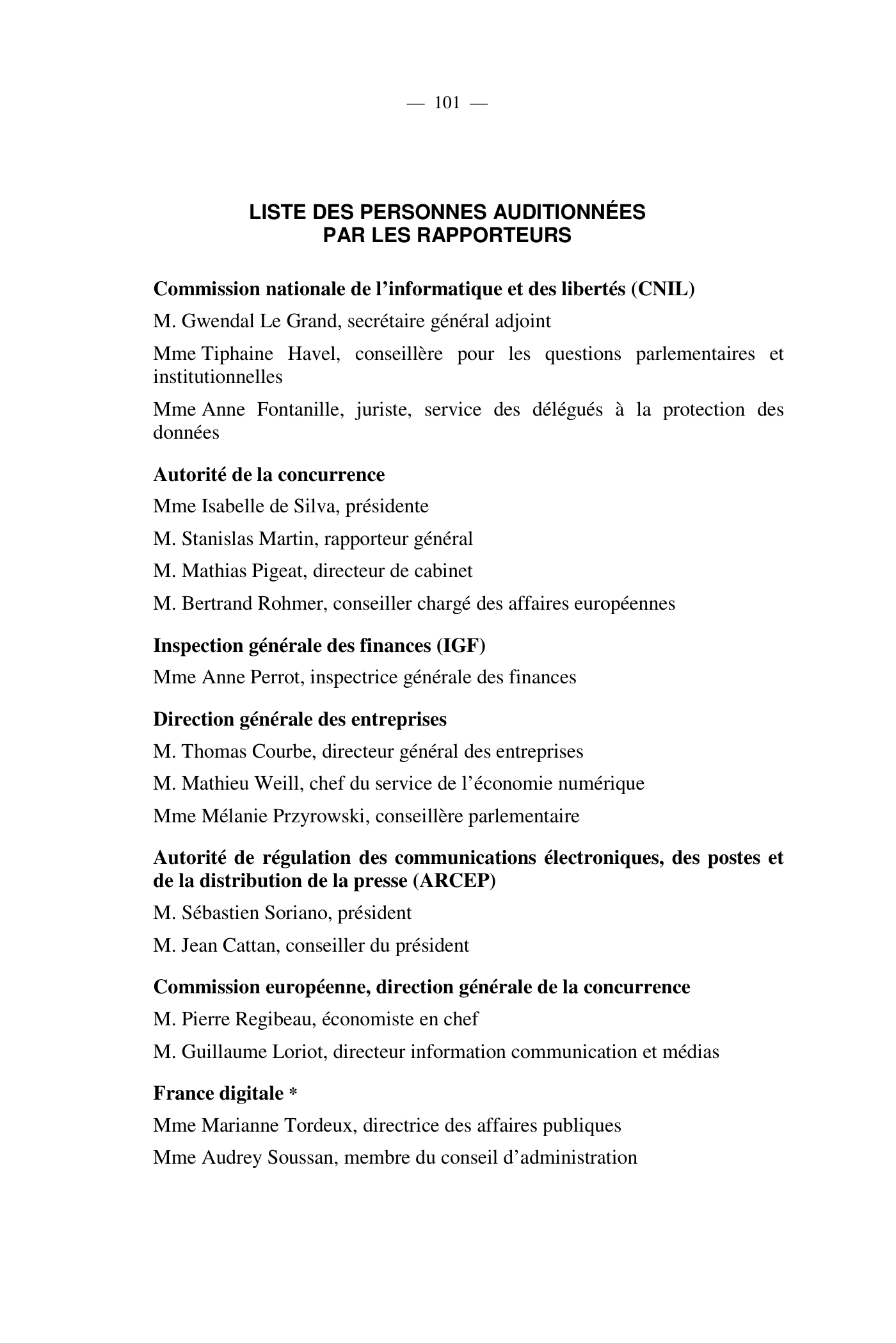 Capture 015 - Rapport de l'Assemblée nationale de 2020 - page 101 sur 104