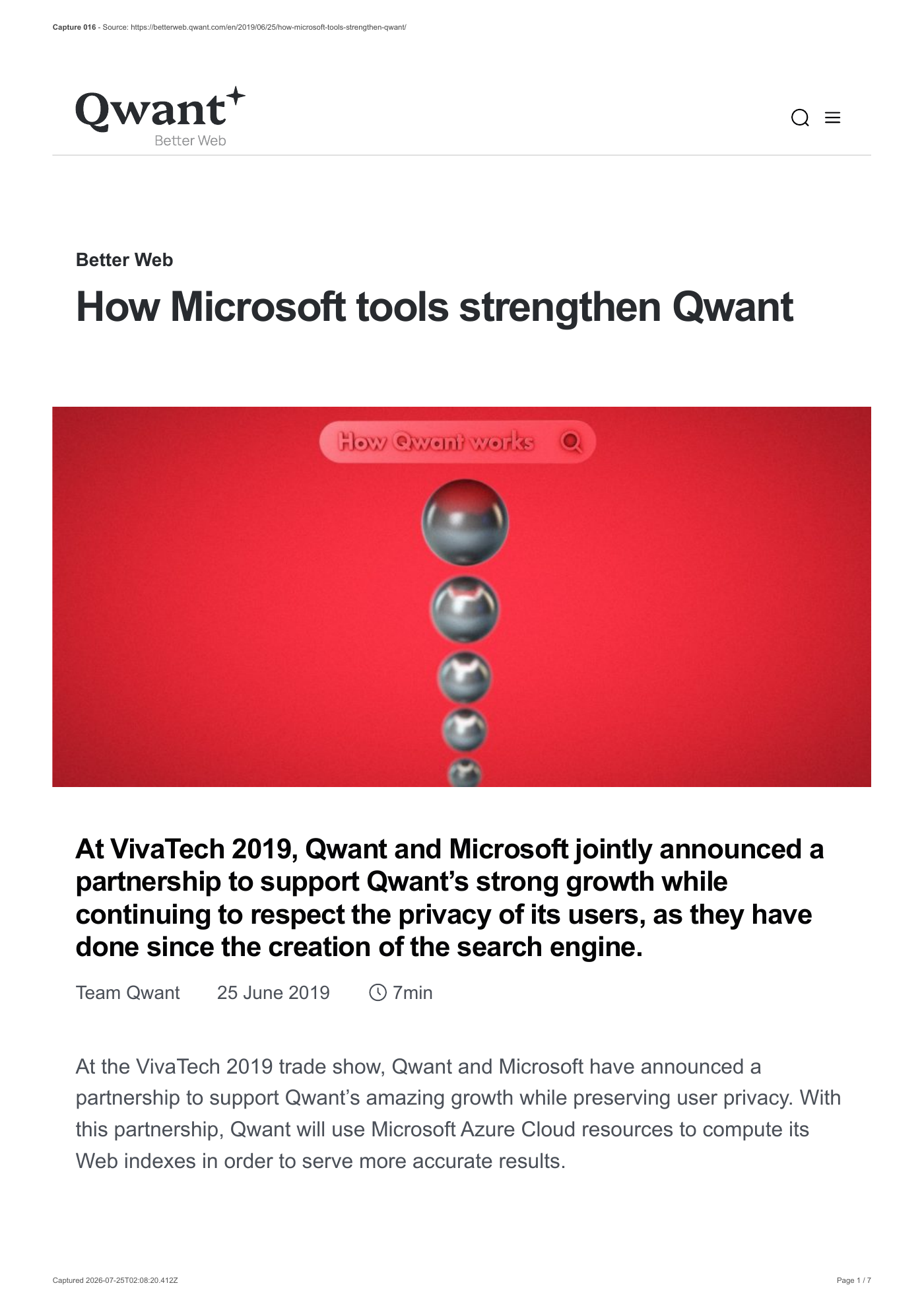 Capture 016 - How Microsoft tools strengthen Qwant, version du 25 juin 2019 - page 1 sur 7