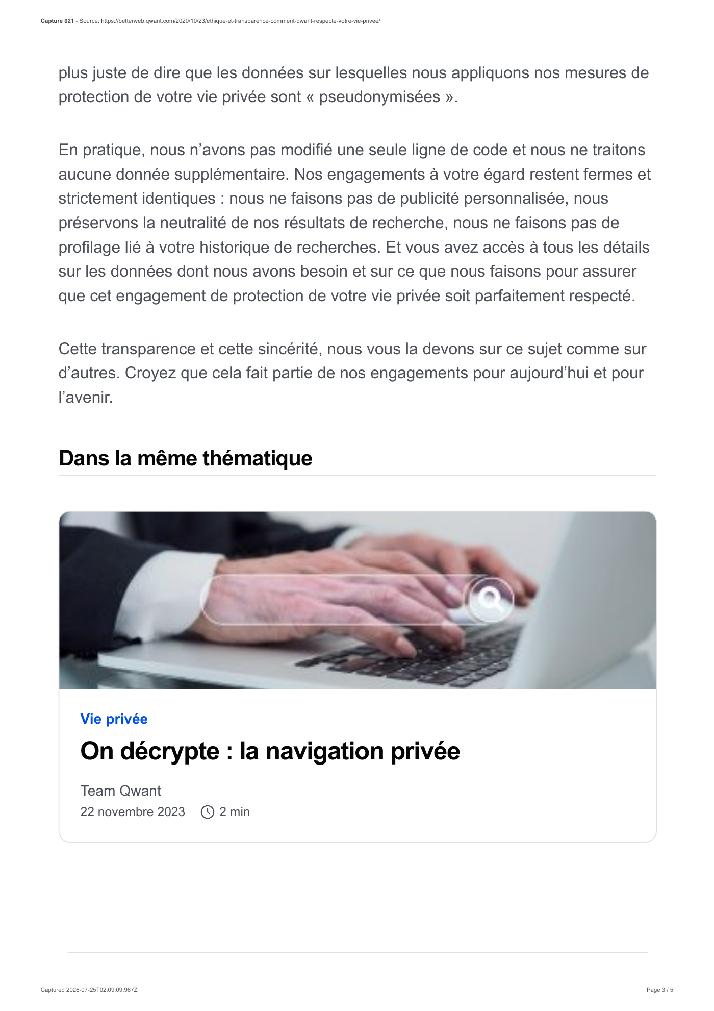 Capture 021 - Éthique et transparence : respect de la vie privée - page 3 sur 5
