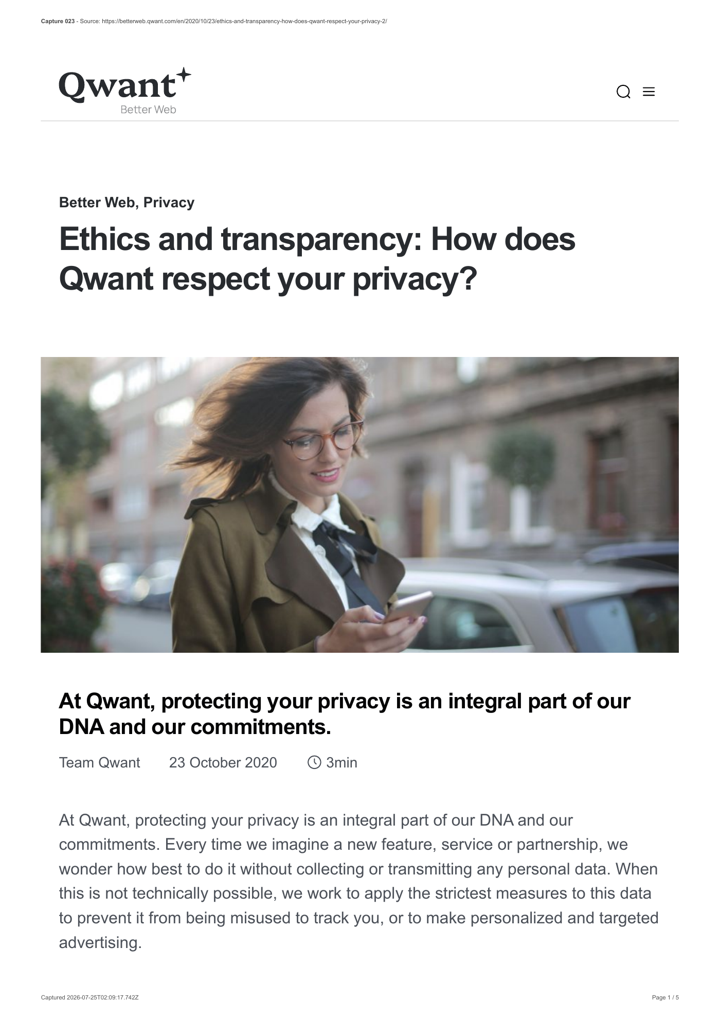Capture 023 - Ethics and transparency, doublon éditorial anglais - page 1 sur 5