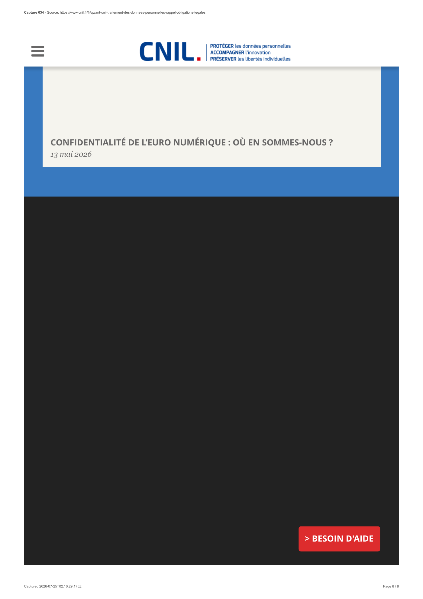 Capture 034 - Communication de la CNIL sur Qwant - page 6 sur 8