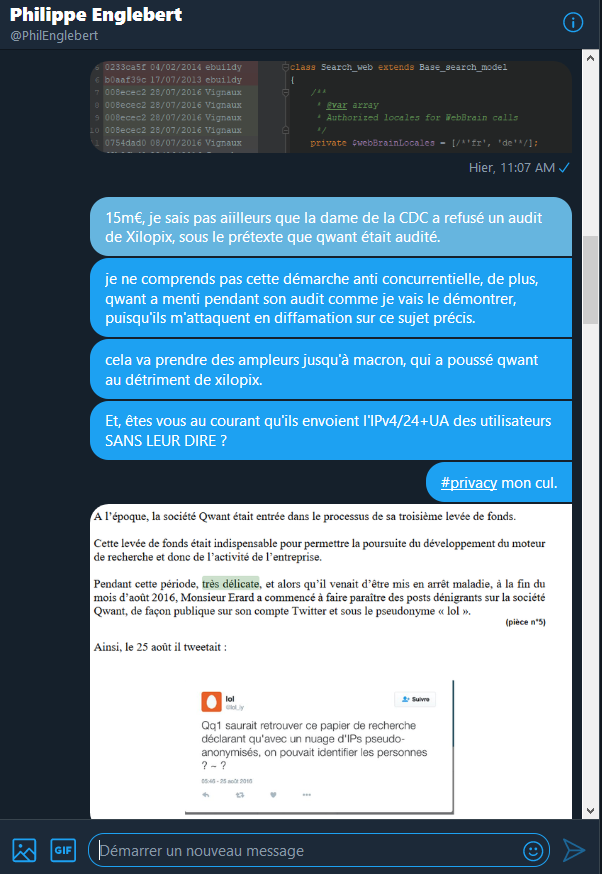 Cartographie de l'affaire Qwant