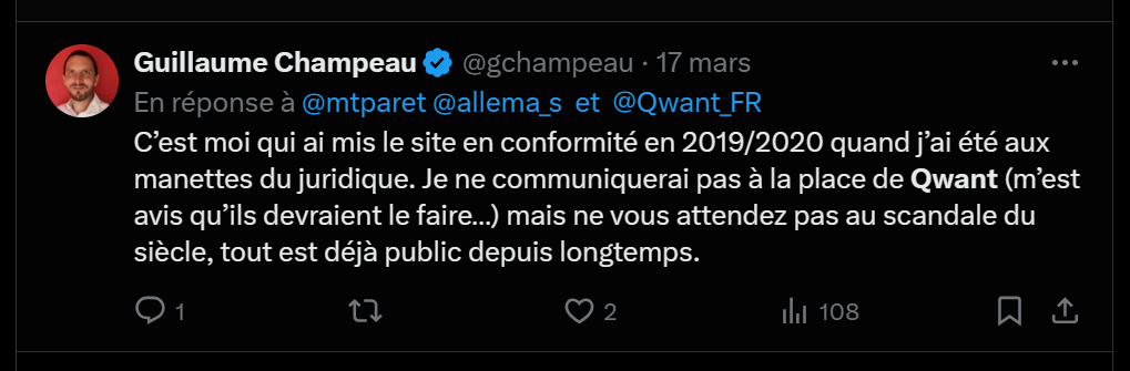 Champeau aveu conformité 2024